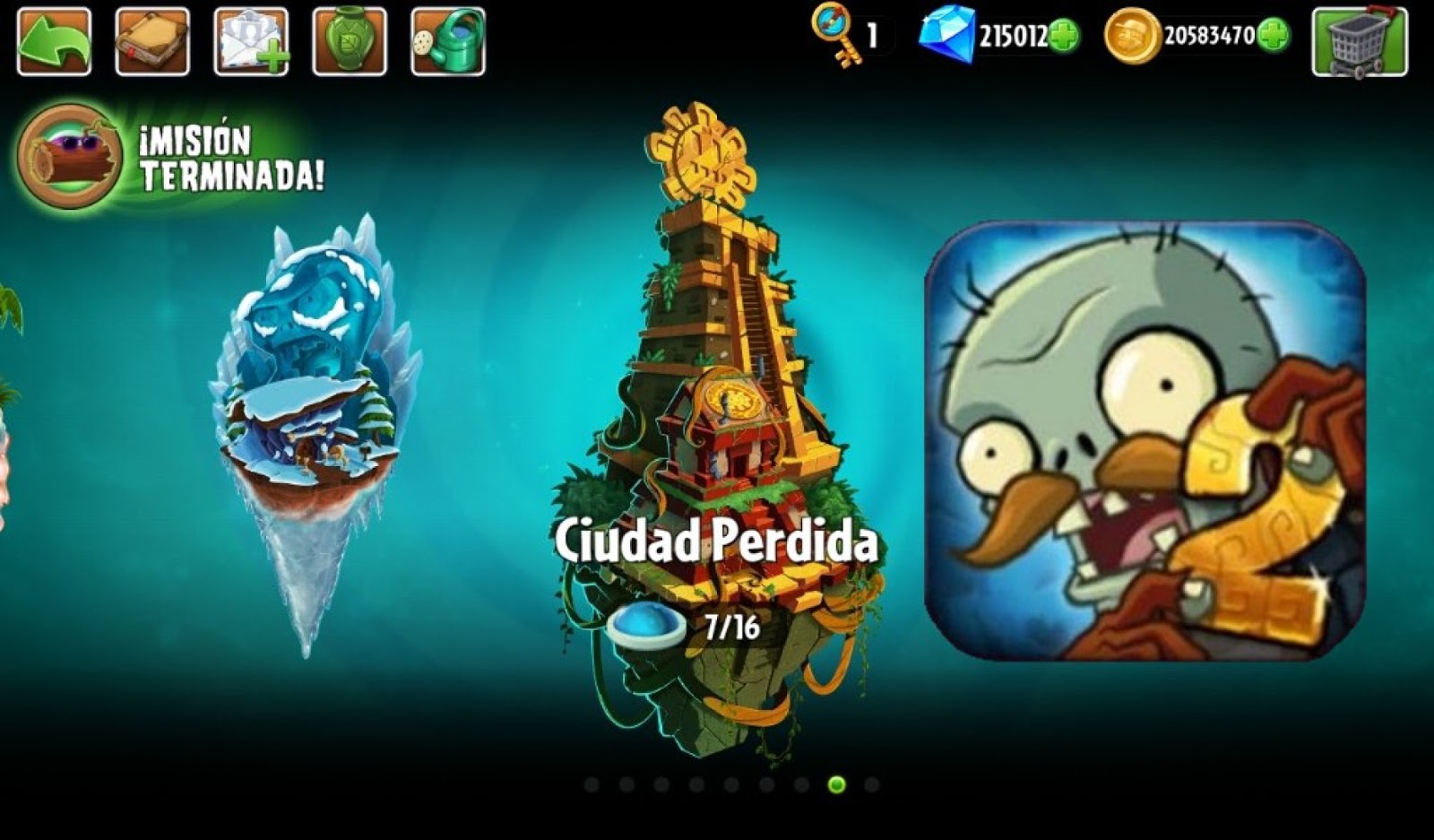 Plants vs Zombies 2 Ciudad Perdida Descargar  Juegos Pc 