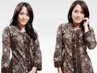 Model Baju Batik Remaja Lengan Panjang Modern