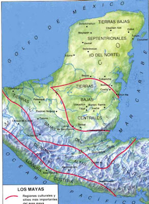 Imagen Mapa de la Cultura Maya