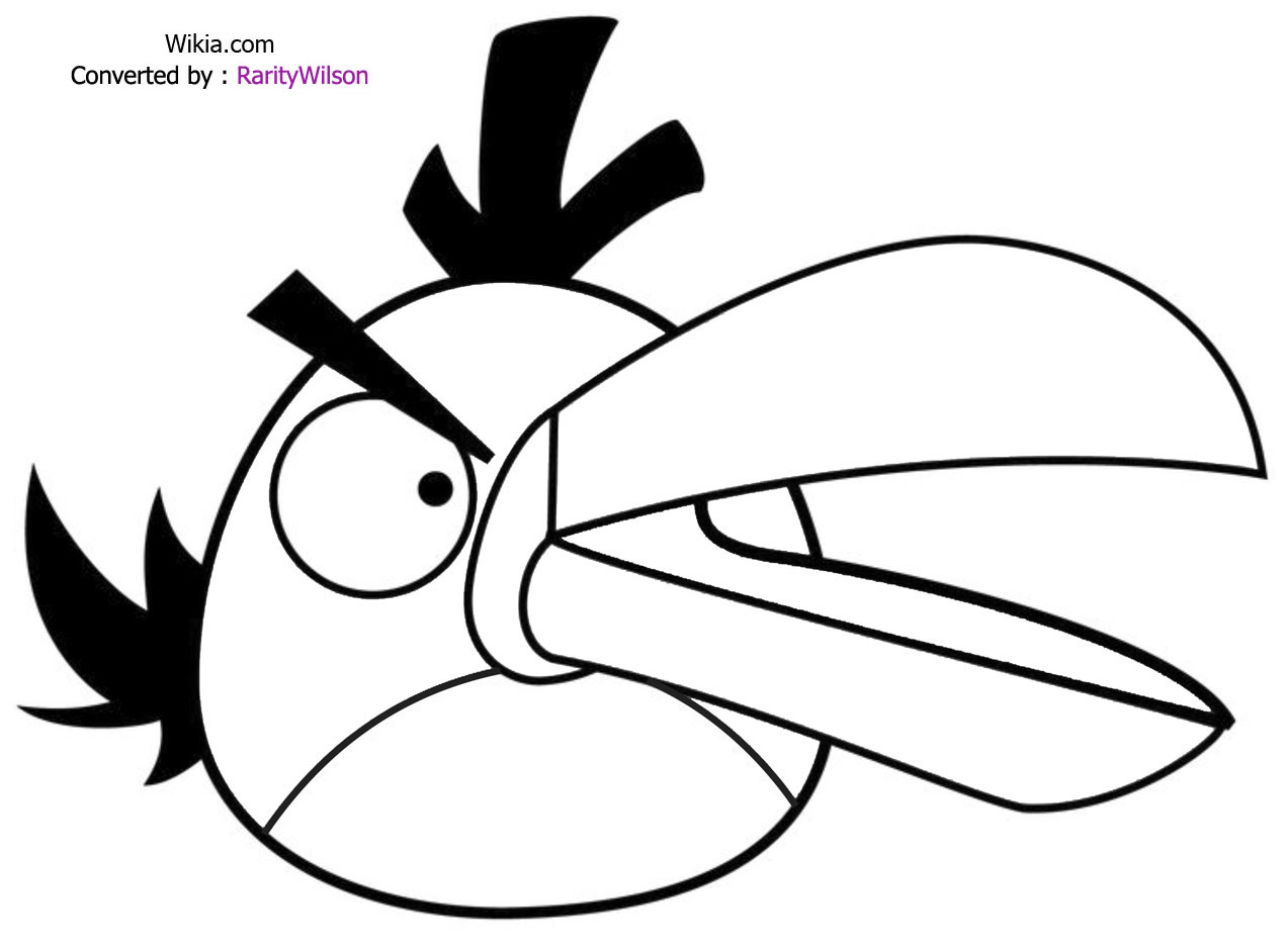 Angry Birds Pictures To Color 4