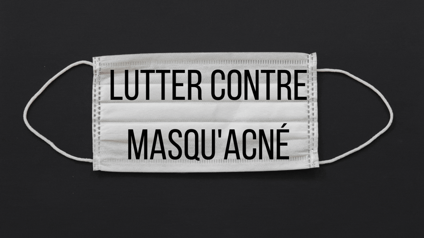 Lutter contre l'acné du masque