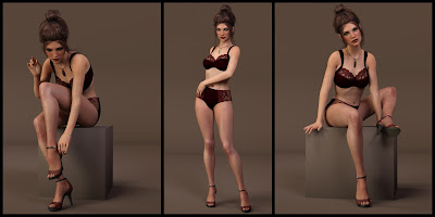 Fascination Poses for Genesis 3 Female