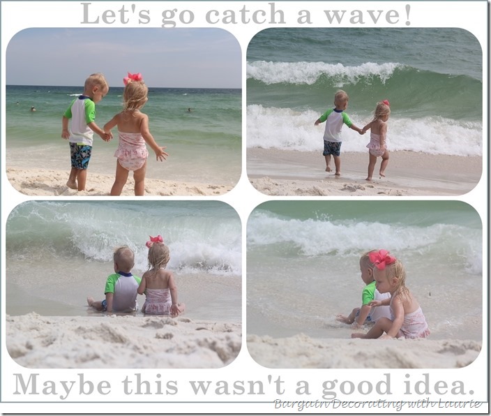 Chikdren on beach