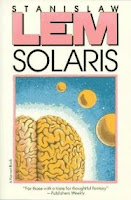 Cover image of the novel titled Solaris by Stanislaw Lem