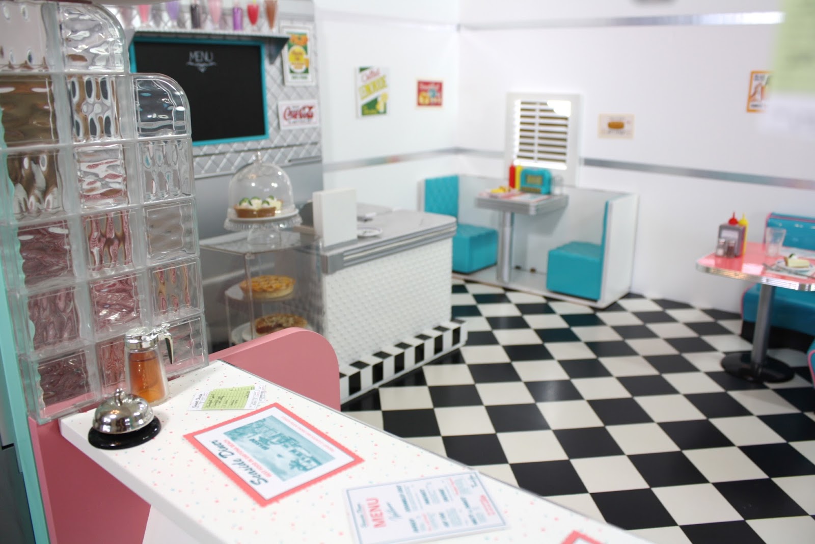 Pippaloo For Dolls A 1950s DINER MASH UP