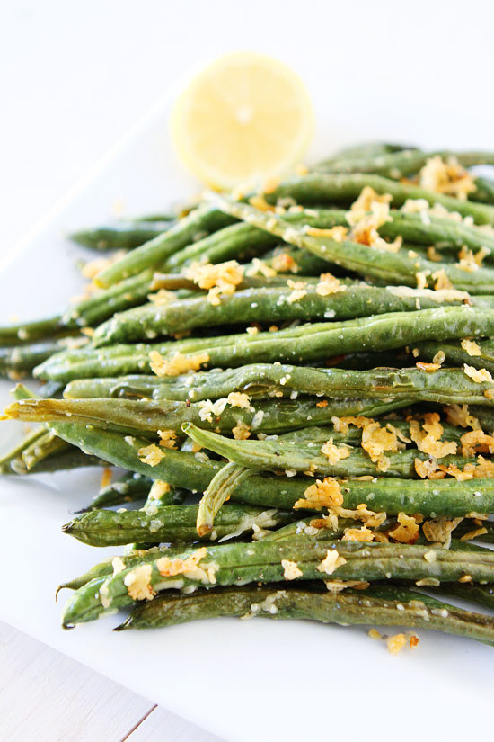 ROASTED PARMESAN GREEN BEANS #parmesan #roasted #vegetarian #food #easy