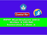 RPP dan KKM Kelas 3 SD Kurikulum 2013 Revisi 2017