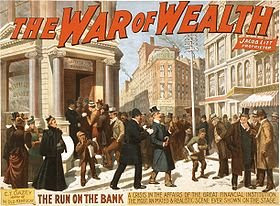 Panic+of+1893+Broadway+War+of+Wealth+run+on+bank+poster