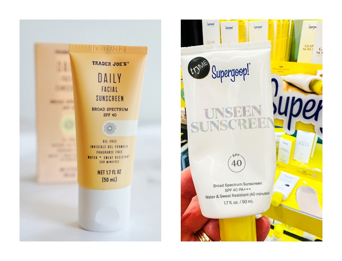 Is Trader Joe's Daily Facial Sunscreen a DUPE for Supergoop!® Unseen Sunscreen?