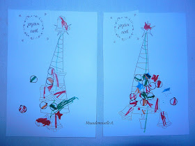 DIY : Réaliser une carte de Noël avec les enfants (+ printables)