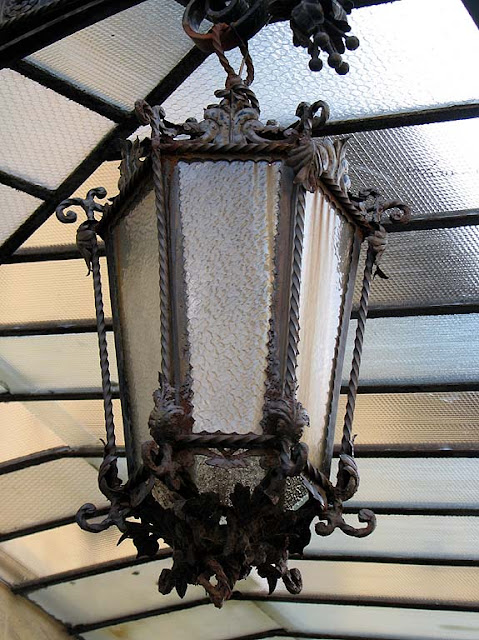 Lantern, wrought iron, Livorno