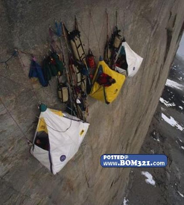 Bagaimana Pendaki Tebing Tidur | How Climber Sleep