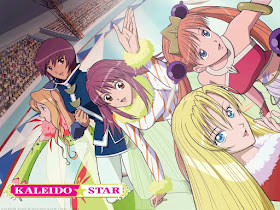 Kaleido Star anime season one main cast