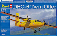 Revell 1/72 De Havilland DHC-6 Twin Otter (04901) English Color Guide & Paint Conversion Chart