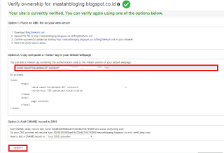 Cara Submit Peta Situs Webmaster Bing 3