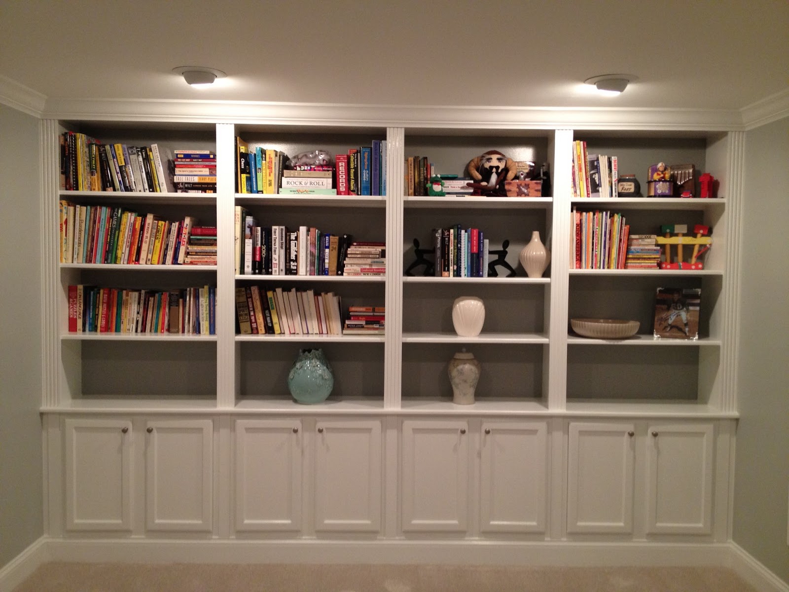 Stephanie Kraus Designs: Monster Bookcase Restyled Three Ways