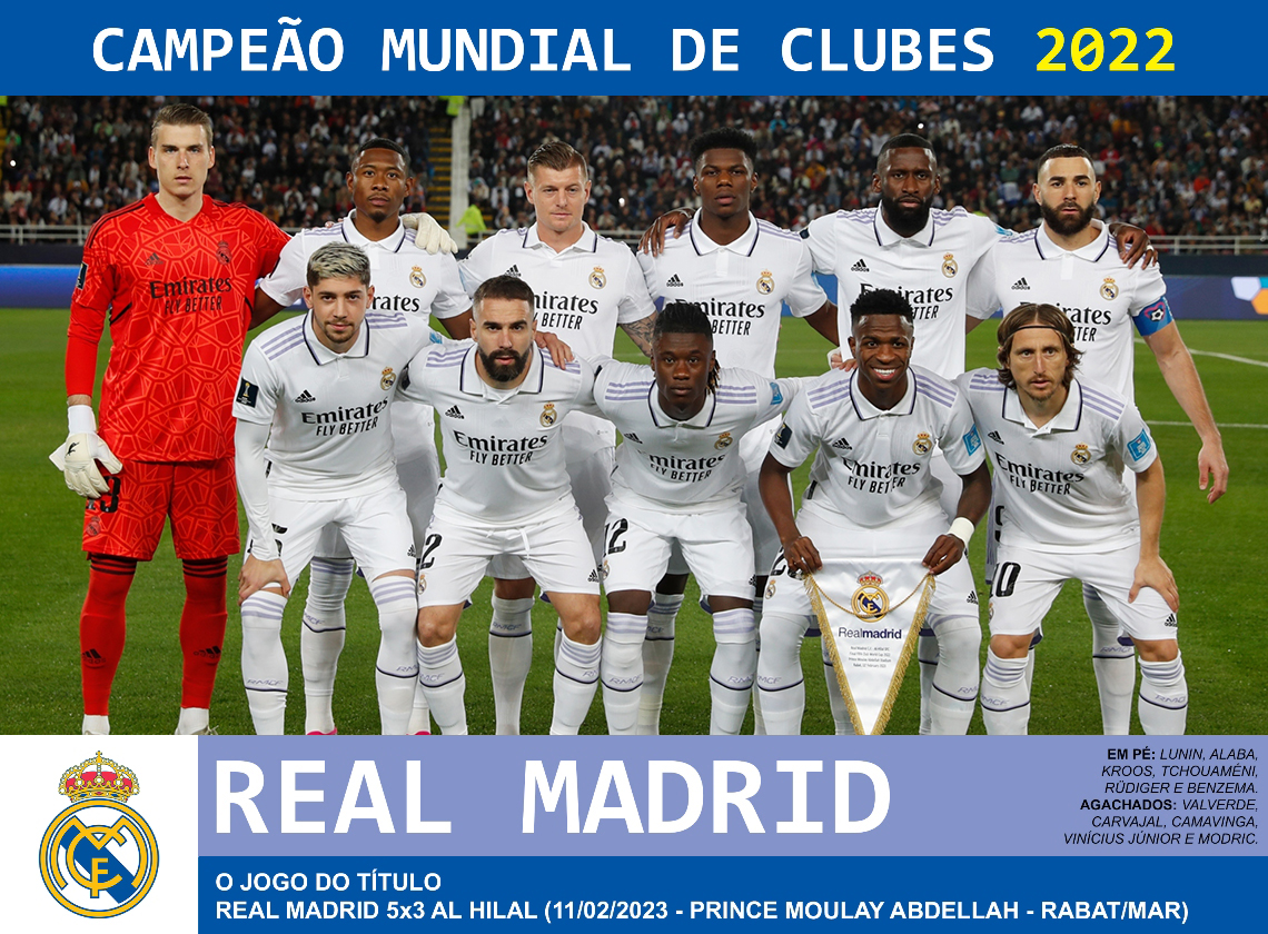 Edição dos Campeões: Real Madrid Campeão Mundial 2022