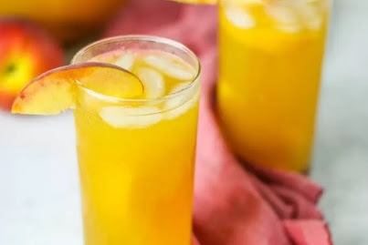 PEACH SANGRIA (NON-ALCOHOLIC AND ADULT VERSIONS)