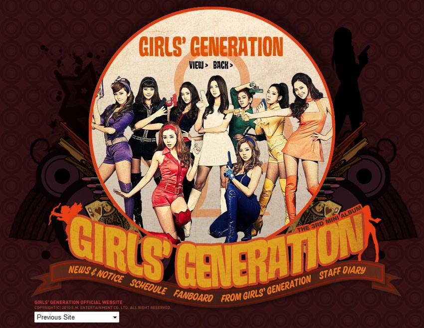 Having revealed individual concept photos for SNSD / Girls' Generation's 