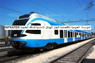 عروض عمل بالملحقة المحلية للتشغيل بوقطب لدى المؤسسة  العمومية الاقتصادية لإنجاز الهياكل الأساسية للسكك الحديدية INFRAFER