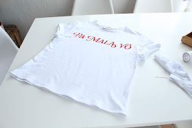 Camiseta pa mala yo personalizada