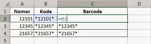 Cara Praktis Membuat Barcode di Komputer Menggunakan Ms. Words & Excel
