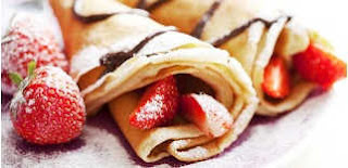 Resep Crepes Strawberry Coklat