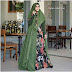 Gamis Flanel Kombinasi