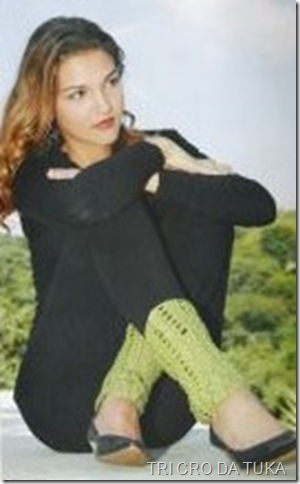 polainas croche