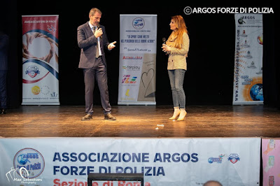 Premio ARGOS Forze di POLIZIA per Cristina DI SILVIO