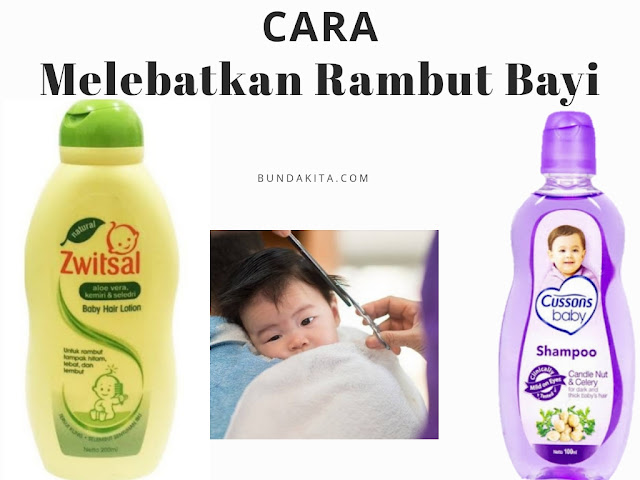 Cara Agar Rambut Bayi Tumbuh Lebat dan Lurus