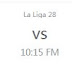Sevilla Vs Valencia -> Time 10:15 PM