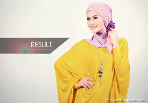 Cara Kreasi Berhijab Model Paris