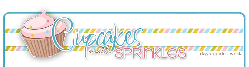 Cupcakes with Sprinkles Blog Design