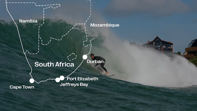 Point Break Perfection in the Rainbow Nation | NO CONTEST OFF TOUR