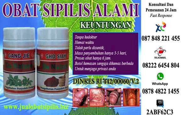 Obat Sipilis Ampuh