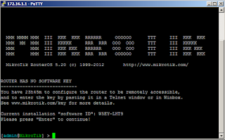 SSH Mikrotik