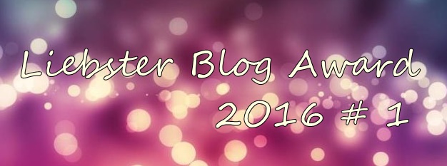 Liebster Blog Award 2O16