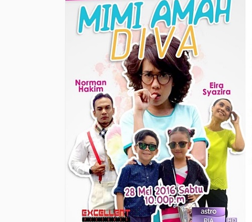 Sinopsis telefilem Mimi Amah Diva siaran Astro, pelakon dan gambar telefilem Mimi Amah Diva