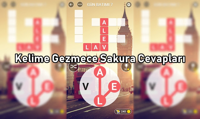 Kelime Gezmece Sakura Cevapları