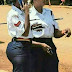 Bootilicious Kenyan Policewoman In Trouble With The Seniors Over Tight Skirt