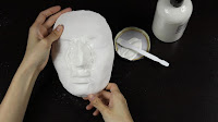  DIY Latex Prosthetic - Then, let it dry. 