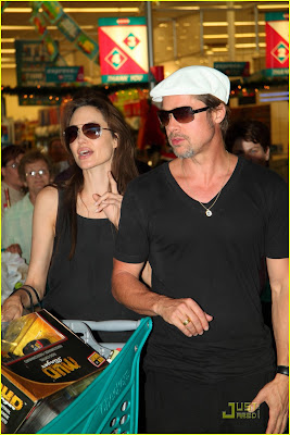 Angelina Jolie & Brad Pitt Celebrated Christmas in Namibia