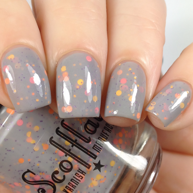 Scofflaw Nail Varnish-Cybercat Dreaming of Neon Mice