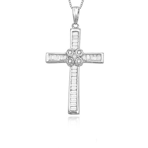 Diamond Cross Necklace