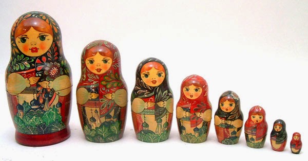 World Nesia Matryoshka  Boneka  Telur Yang Unik Di Rusia