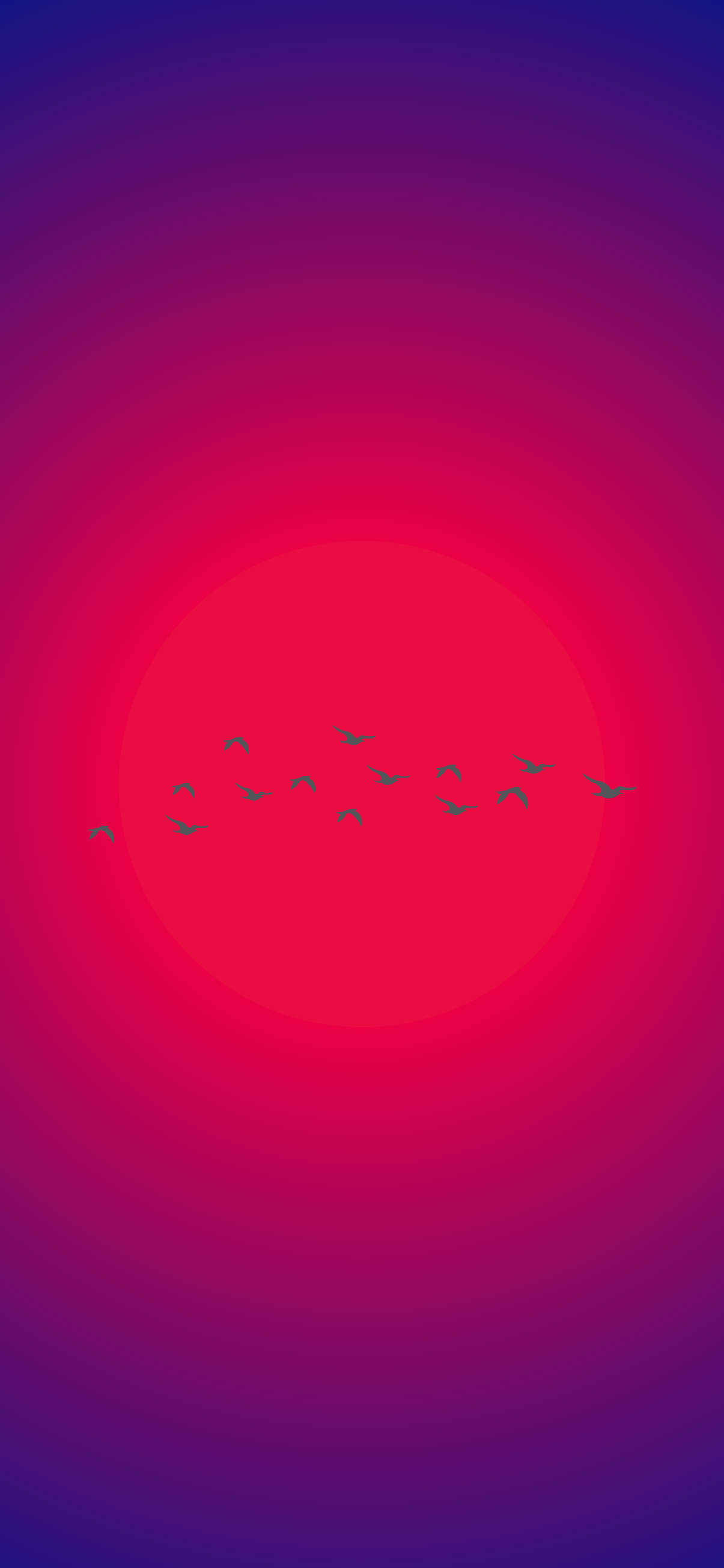 cool minimalistic aesthetic birds flying wallpaper for mobile phone in 4k