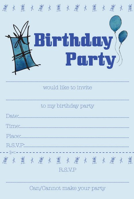 Contoh Surat Invitation Ulang Tahun - Contoh Box