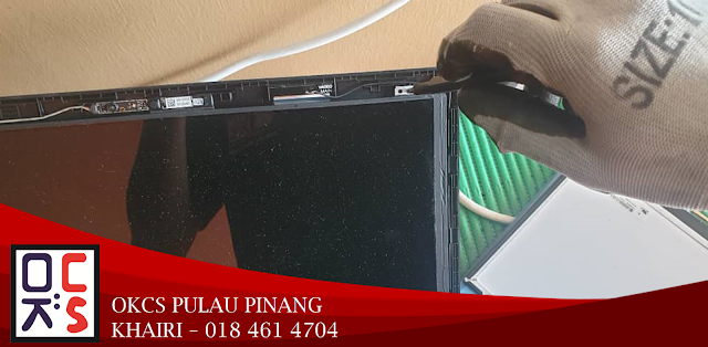 SOLVED : KEDAI REPAIR LAPTOP JAWI | ASUS X540L SCREEN GREEN COLOUR ISSUE