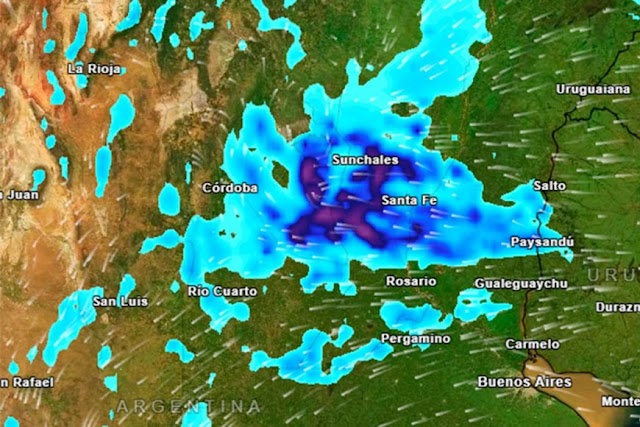 Renovaron alerta por tormentas: ¿En qué departamentos entrerrianos va a llover?